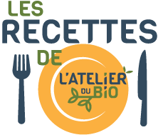 logo les recettes de l'Atelier du Bio